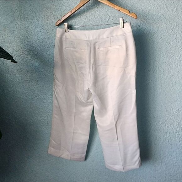 Tex by MaxAzria cropped midi Bermuda minimalist contemporary pants - Picture 6 of 11